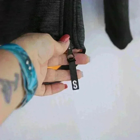 Oros Explorer SOLARCORE Insulation XS Pullover ski/snow Layer orange/grey\ Women - Picture 6 of 16